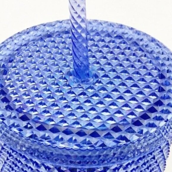 Starbucks Disney 50th Anniv. Studded Tumbler 24oz Venti Iridescent Blue/Purple - Picture 2 of 7